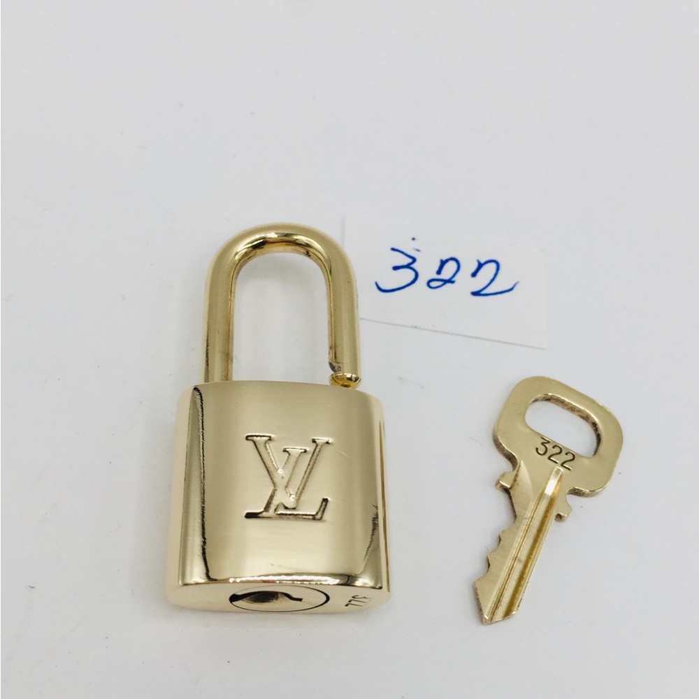 Louis Vuitton padlock lock and key 322